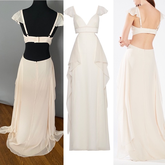 BCBGMaxazria Runway dress gown wedding - red carpet - 6 - Picture 3 of 7